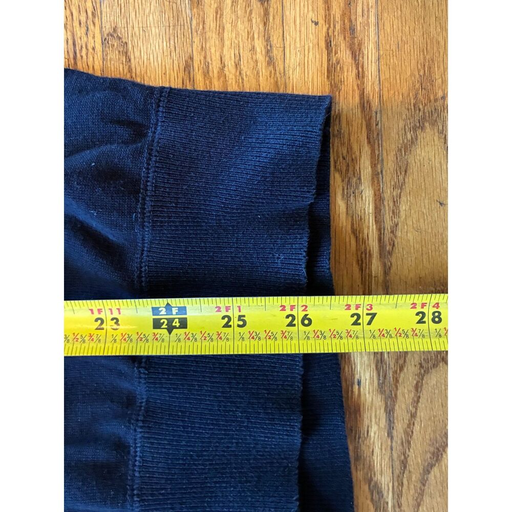 COS Black 100% Cotton Crewneck Pullover Sweater Top Women's Size Small - Picture 7 of 10